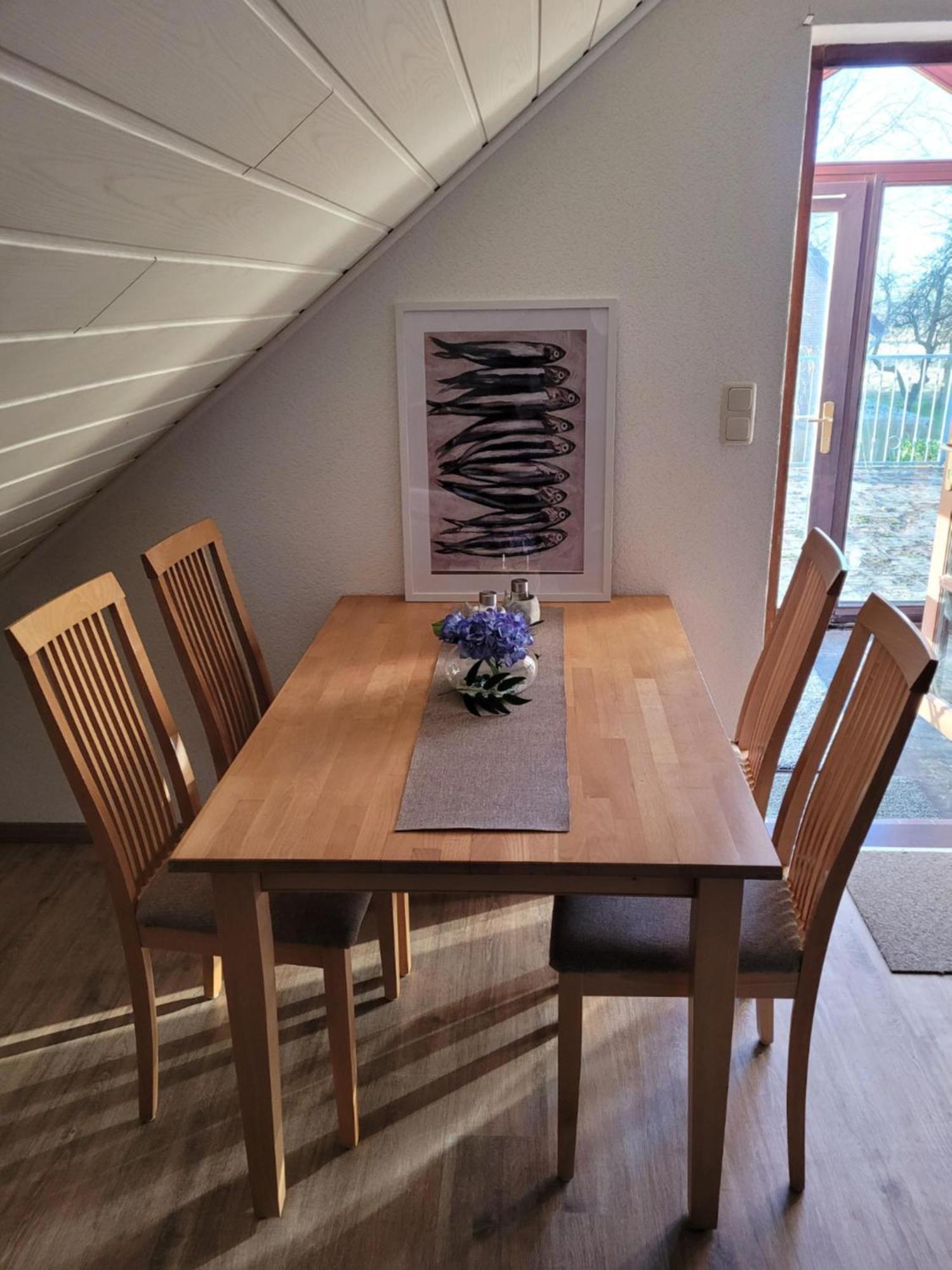 Wohnung Mit Wintergarten Wittmund Esterno foto
